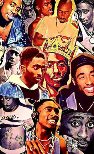 Tupac Iphone — Tecno Megapad 11 Fondos de pantalla
