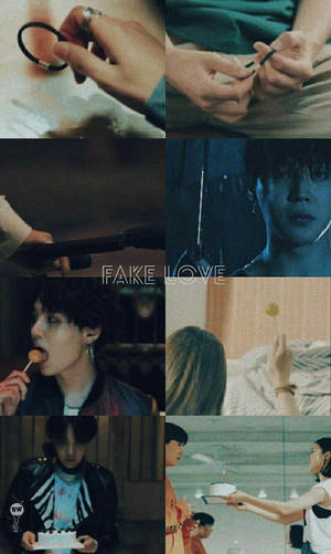 Collage de BTS Fake Love — Bts Fondos de pantalla