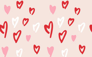 Collage de Corazones Estético y Lindo para Computadora