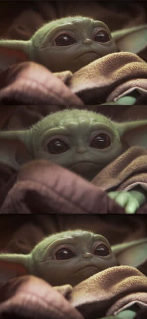 Imágenes lindas de Baby Yoda — Oppo A6t Pro Fondos de pantalla