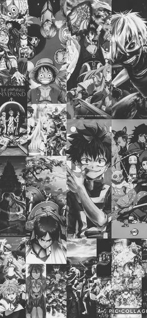 Collage Estético Anime iPhone