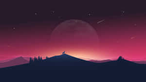 Computadora Estética 4k — Fondo rojo aesthetic Fondos de pantalla