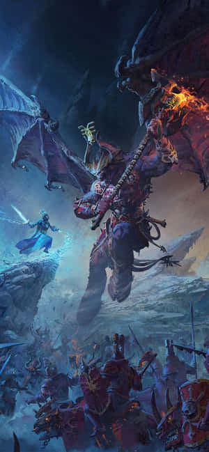 Fondo iPhone X Total War Warhammer — Moto G47 Fondos de pantalla