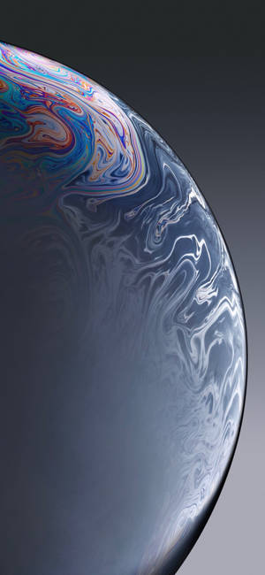 Fondo de pantalla iPhone XR con burbujas abstractas grises — iPhone Xr Fondos de pantalla