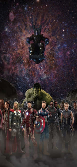Iphone Xs Fondo de Avengers de Marvel — Galaxia A17 Fondos de pantalla