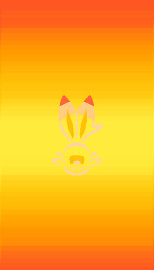 Contorno de Scorbunny — Pokemon Fondos de pantalla