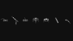 Controles Minimalistas en Tema Oscuro