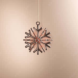 Navidad en oro rosa — Rosa Fondos de pantalla