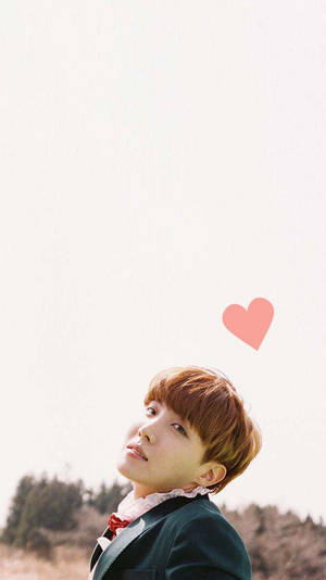 Corazón de J-Hope de BTS — Lindo bts Fondos de pantalla