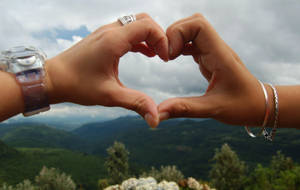 Corazón de Pareja Verdadero Amor