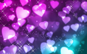 Fondo de pantalla de corazones 1920x1200