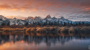 Cordillera Teton en alta definición para fondo de pantalla de MacBook Pro. — MacBook Pro Fondos de pantalla