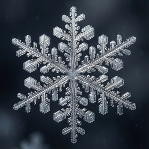 Una toma macro detallada de un copo de nieve blanco, el intrincado arte cristalino de la naturaleza. — Estética blanca Fondos de pantalla