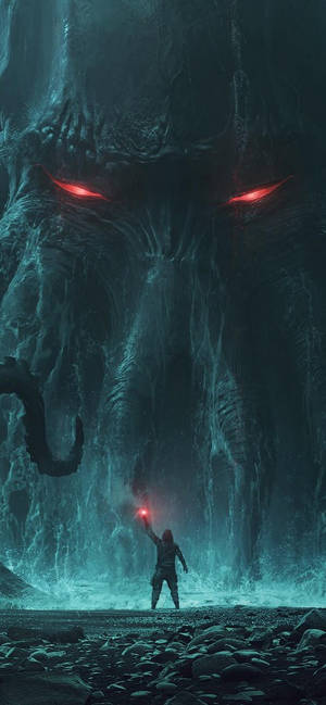 Fondo de pantalla de Cthulhu para iPhone 11 Pro Max — iPhone 11 Pro Max Fondos de pantalla