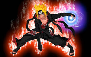 Imagen impactante de Minato Namikaze en fondo de pantalla de escritorio de Naruto.