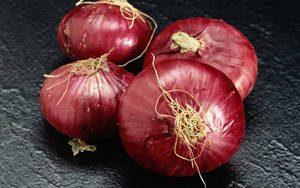 Cuatro Cebollas Rojas — Morado Fondos de pantalla