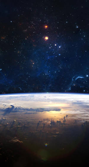 Cuerpo Celeste en el Espacio iPhone SE — iPhone Se Fondos de pantalla