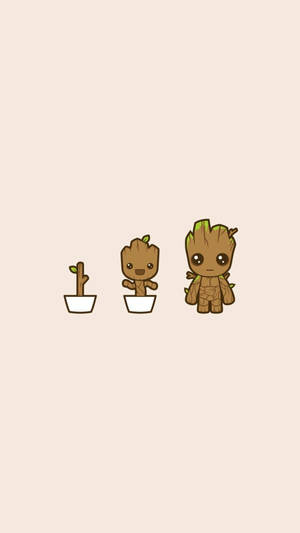 Cute Marvel — Guardianes de la Galaxia Fondos de pantalla