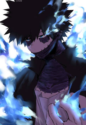 Fondo de pantalla del supervillano vengativo Dabi — Oppo Pad 5 Pro Fondos de pantalla