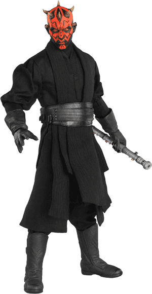 Darth Maul con Sable de Luz