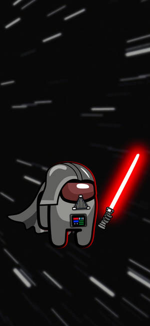Darth Vader Among Us 4k — iPhone 16 Pro Fondos de pantalla