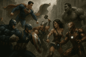 Fondo de Batman, Superman, Iron Man, Capitán América, Fondo de Thor, Fondo estético de Marvel, Fondo de DC Comics, Fondo de superhéroes