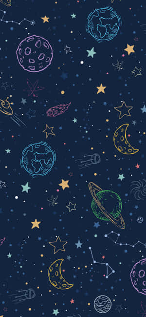 Diseño Lindo para iPhone — Galaxia A17 Fondos de pantalla
