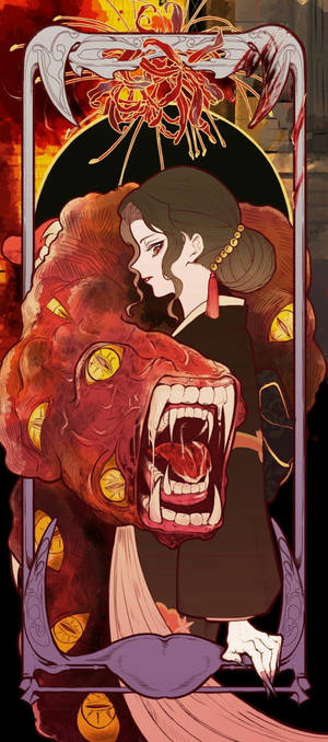 Fondo de pantalla de Demonio Anime Muzan — Pixel 9 Fondos de pantalla
