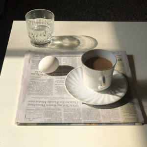 Fondo de pantalla de desayuno sencillo con estética preppy — Estética preppy Fondos de pantalla