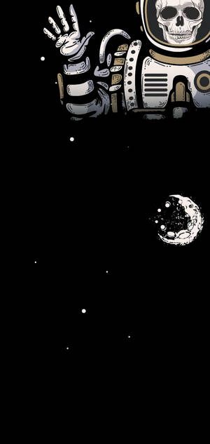 Fondo de pantalla Galaxy S10 Plus astronauta no muerto en el espacio exterior — Samsung Galaxy S20 Fondos de pantalla