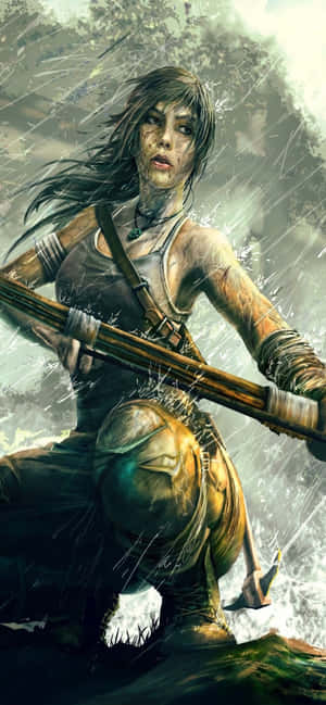 Fondo Iphone Xs Max Rise Of The Tomb Raider — Galaxy A56 Fondos de pantalla