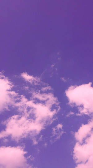 Fondo de pantalla estético de nube blanca sobre cielo azul