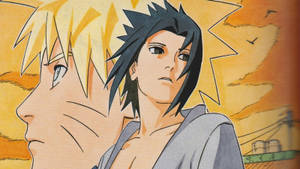 Fondo de pantalla de dibujo de Naruto y Sasuke — Naruto y sasuke Fondos de pantalla