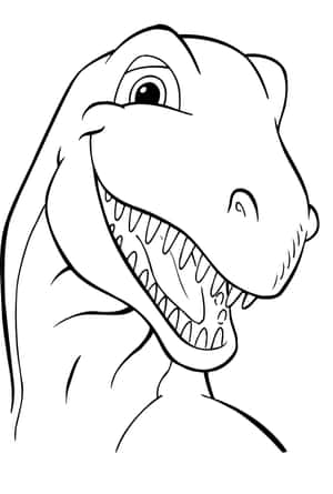 Dibujos de dinosaurios para colorear — iPad Pro 11 Fondos de pantalla