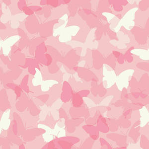 Dibujos de mariposas blancas y rosas adorables