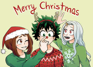 Fondo de Anime navideño