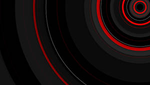 Fondo de pantalla de disco de vinilo con círculo rojo