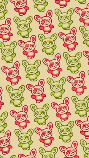 Diseños intrincados de Spinda normal y variocolor — Pokemon Fondos de pantalla