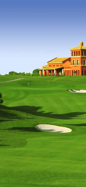 Fondo de campo de golf Iphone X — Nubia A57 Fondos de pantalla