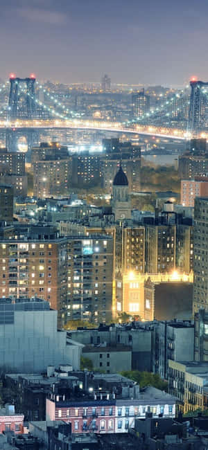 Fondo de Nueva York con iPhone X — Vivo X500 Pro Fondos de pantalla