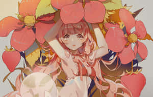 Imágenes de estética anime rosa — Anime hermoso Fondos de pantalla