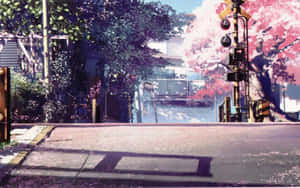 Fondo de Paisaje Anime — Escena de anime GIF Fondos de pantalla