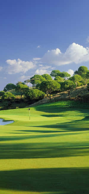 Fondo de Campo de Golf para Iphone X — Galaxia A17 Fondos de pantalla