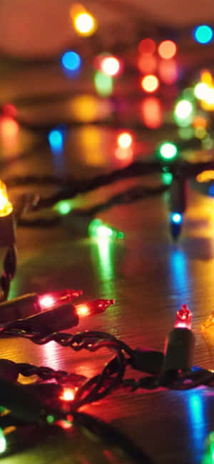 Luces navideñas Tumblr lindo — Galaxia A17 Fondos de pantalla