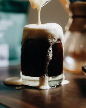 Fondo de vaso de cerveza stout — 4:5 Fondos de pantalla