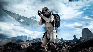 Fondo de pantalla de piloto Stormtrooper del Ejército Imperial de Star Wars