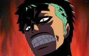 Fondo de pantalla divertido de anime One Piece Zoro — Anime divertido Fondos de pantalla