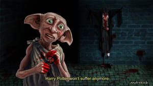 Dobby terminando a Harry Potter Fanart — Estética de Harry Potter Fondos de pantalla