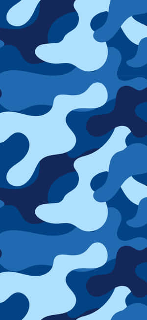 Camuflaje BAPE Azul — Galaxia A17 Fondos de pantalla