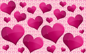 Fondo de pantalla de corazones 2880x1800